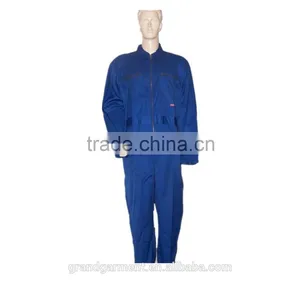 Men's 100% Cotton Fire Retardant Coverall thumbnail-1