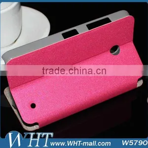 Luxury Flip Cover Case for Nokia Lumia 530, PU Leather for Nokia Lumia 530 Case With Window thumbnail-3