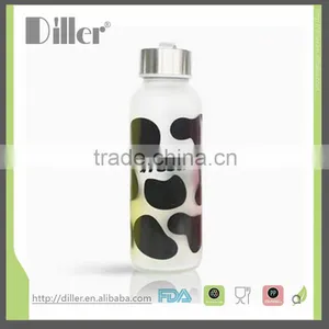 Grind Arenaceous Milk Glass Bottle Water Private Label thumbnail-4