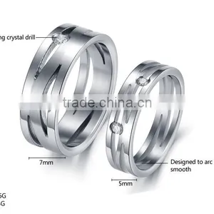 High Quality Silver Couple Rings Jewelry Peruvian Wedding Rings thumbnail-5