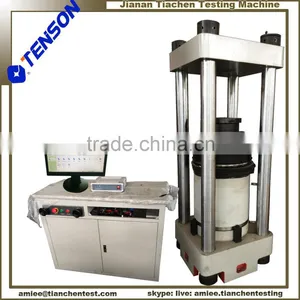 300T Concrete Compression Strength Testing Machine Electro Hydraulic Computerzied Type thumbnail-1