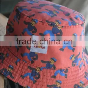 Printing Cotton Custom Made Bucket Hat thumbnail-3