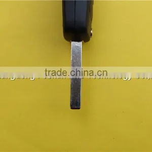 2 Buttons Flip Folding Remote Key Fob Case Shell for Chevrolet Cruze HU100 Blade thumbnail-4