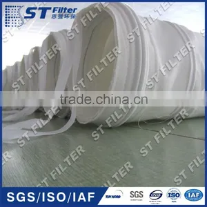 Dia150*4500mm,PE Filter Bag for Steel Industry,water Oil Repellent Filter Bag thumbnail-1