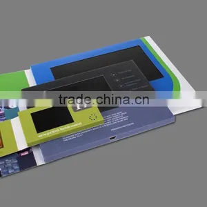 Customize Lcd Digital Video Card/video Brochure/video Greeting Card With Handmade Style Quality Choice thumbnail-5