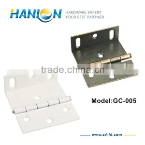 2-1/2" Wrap Around With Large Slottted Holes Heavy Duty Furniture Cabinet Door Hinge thumbnail-1