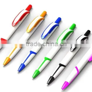 New Design Twist Plastic Stylus Ball Pen With Clip thumbnail-1