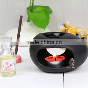 Household Ceramic Aroma oi Burner With Scented Candles thumbnail-5
