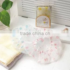 Wholesale Bathroon Products ,PE Shower Cap ,shower Caps for Women thumbnail-1