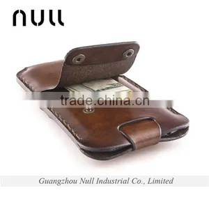 Vintage Genuine Leather Card Holder Mobile Phone Case Handicraft thumbnail-1