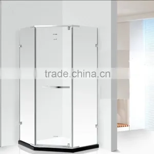 2015 Frameless Pivot Shower 8mm Glass Door thumbnail-4