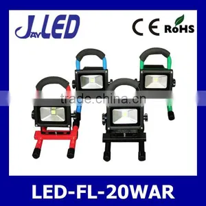 CE ROHS Aluminum Body High Quality Rechargeable Cob Led 20w Flood Light thumbnail-1