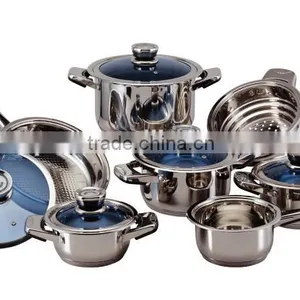 Stainless Steel Cooking Pots With Nine Steps thumbnail-5