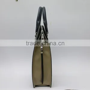 Wholesale Low Price High Quality Men's Blue Real Leather Business Briefcase thumbnail-3