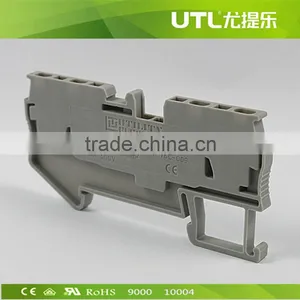 New UTILITY Spring Cage Clamping Terminal Block thumbnail-5