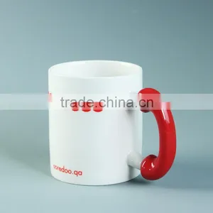 Hot White Mugs,wholesale Porcelain Mug,CSS Style thumbnail-3