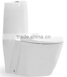 Chinese Cheap High Quality Ceramic Washdown Two Piece Toilet thumbnail-1