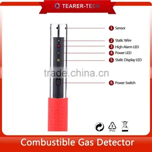 Portable Combustible Gas Detector Flammable Indicator Methane Propane LPG Leak Tester With Sound Light Alarm for Home Industrial thumbnail-2