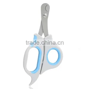 Stainless Steel Pet Cat Dog Nail Scissors With Unique PP Handle Design thumbnail-3