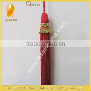 9" Jumbo/Master Graduation Cap Tassels(Red) thumbnail-1