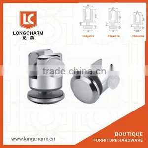 Adjustable Wall Mount Glass Clamp Hardware Accessories thumbnail-1