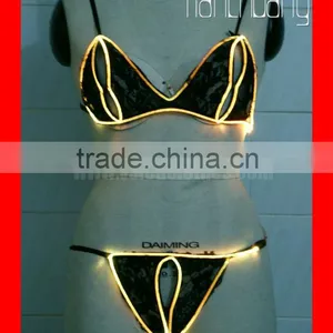 RF Remote Lighting Hot Girl Club Dance Wear 2016 New thumbnail-5