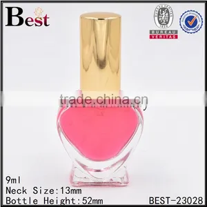 9ml Clear Glass Bottle Heart Shaped Glass Bottle Sprayer Glass Bottle Supplier's Choice thumbnail-5