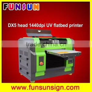 Dx5 Head 8 Colors A3 A4 Size Flatbed Printing FS-5528 uv Led Printer With Dx5 Head 1440dpi thumbnail-1