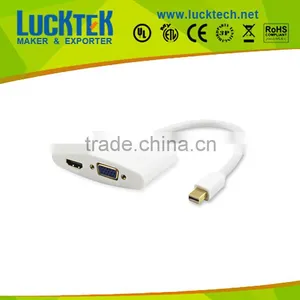 Mini DP to HDMI+VGA Cable New! thumbnail-1