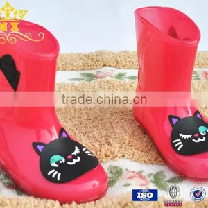 Colorful Jelly Woman Pvc Rain Boots With Good Quality thumbnail-5