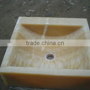 Carved Marble Countertop Basin thumbnail-6
