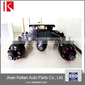 Trailer Suspension Tandem Bogie Axle Trailer thumbnail-2