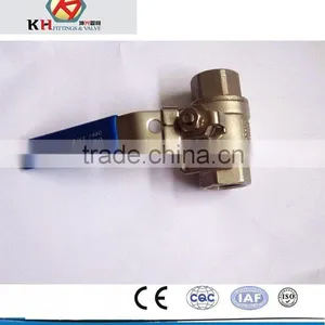 SS. 2 PCS BALL VALVE AISI 316 1000 WOG NPT thumbnail-1