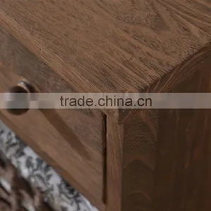Antique Style Bedroom Furniture Nightstands thumbnail-4