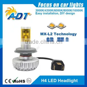 DIY Design All in One 6000lumen Smart G4 Led 12v-24v Car h4 Led Headlight Bulbs thumbnail-1