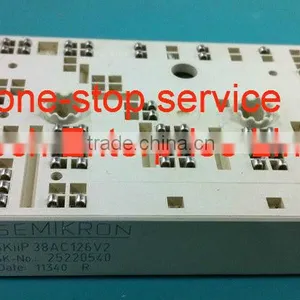 SKiiP38AC126V2 SKiiP 38AC126V2: 3-phase Bridge Rectifier + Brake Chopper + 3-phase Bridge Inverter, New and Original thumbnail-1