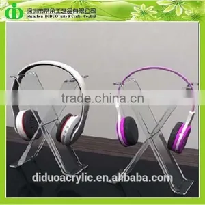 DDI-M0060 Trade Assurance Chinese Factory Wholesale SGS Test Transparent Headphone Display thumbnail-1