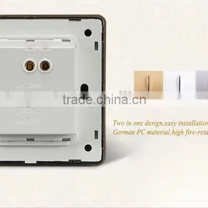 Top Quality PC Material Switch 1 Gang 1 Way Switch thumbnail-5
