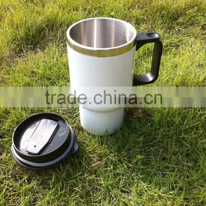 Double Wall Thermos Travel Mug With Your Own Design thumbnail-1