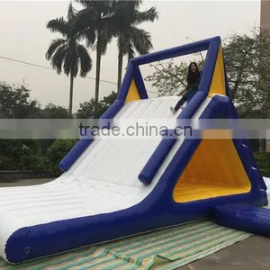 Hot Selling Lake Inflatable Water Slides, Inflatable Floating Water Slide thumbnail-1