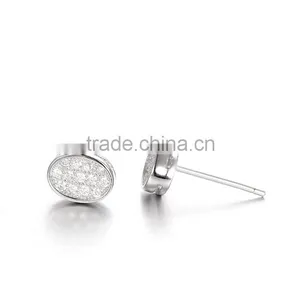 New 2016 Latest Silver Earring Designs Chrismas Gift SEB047W thumbnail-1