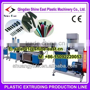 PVC/SPVC/TPE/TPV/TPO/TPU Sealing Strip Extrusion Machine / Door Gasket Frame Production Line for Window and Door or Car thumbnail-1