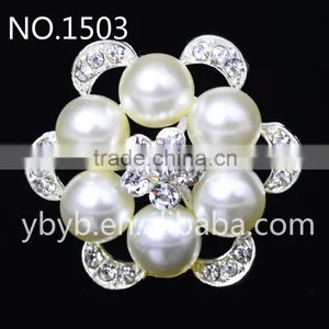 Retro Pearl Diamond Alloy Diy Hair Accessories Headdress Ornaments Handmade Accessories for Clothes Bags Shoes 1482 thumbnail-1