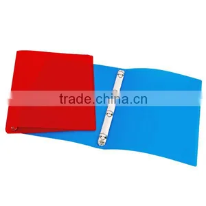 A4 Transparent Color Ring Binder Hole File Folder/A4 Hole File thumbnail-1