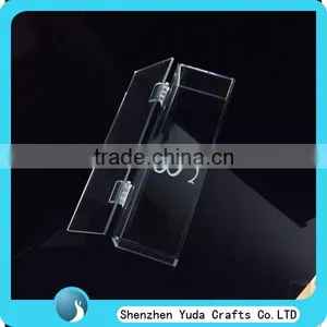 Promotional Small Acrylic Box Wholesale Customize Size Clear Acrylic Gift Box thumbnail-1