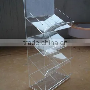 Acrylic Book/ Magazine /brochure Display Rack/case thumbnail-1