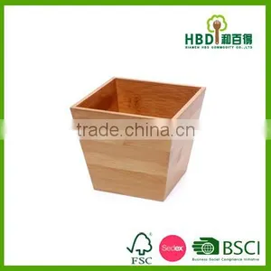 2016 Xiamen HBD- High Quality Kitchen Accessories of Wood Bamboo Serving Bowls thumbnail-1