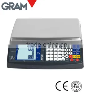 2016 Hot Sales 40 Product Memory Commercial Weighing Scale thumbnail-4