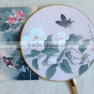 2015 New Arrival Chinese Style Hand Fan Screens Event Party Supplies Wedding Decoration thumbnail-4