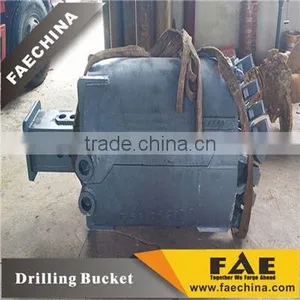 Hot Sale 16Mn Hard Earth Drilling Bucket for Big Excavator thumbnail-2